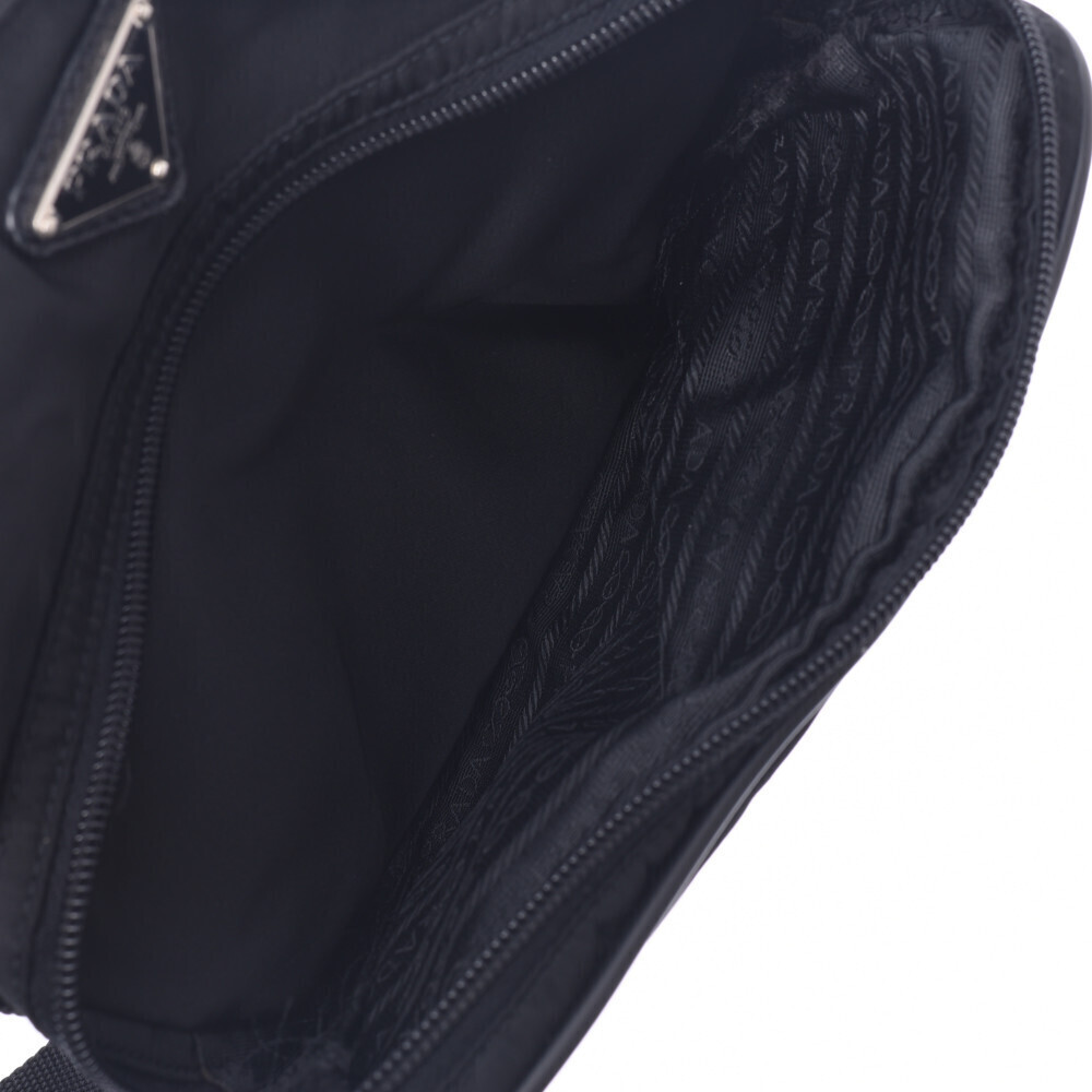 Prada Saffiano leather Nylon Re bag black shoulder - Picture 9 of 11